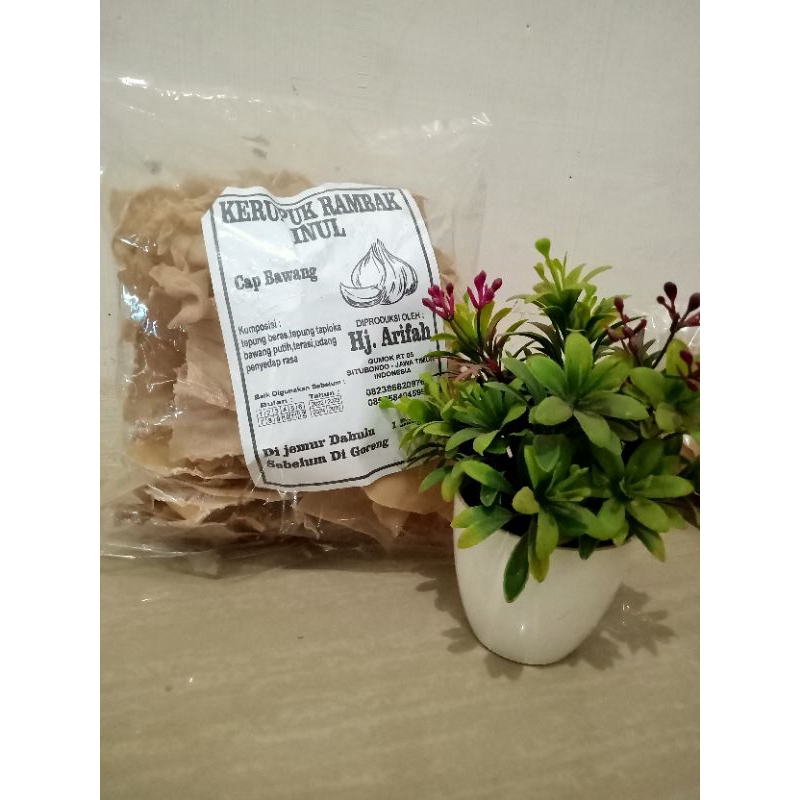 Jual kerupuk rambak inul produksi Hj. Arifah | Shopee Indonesia