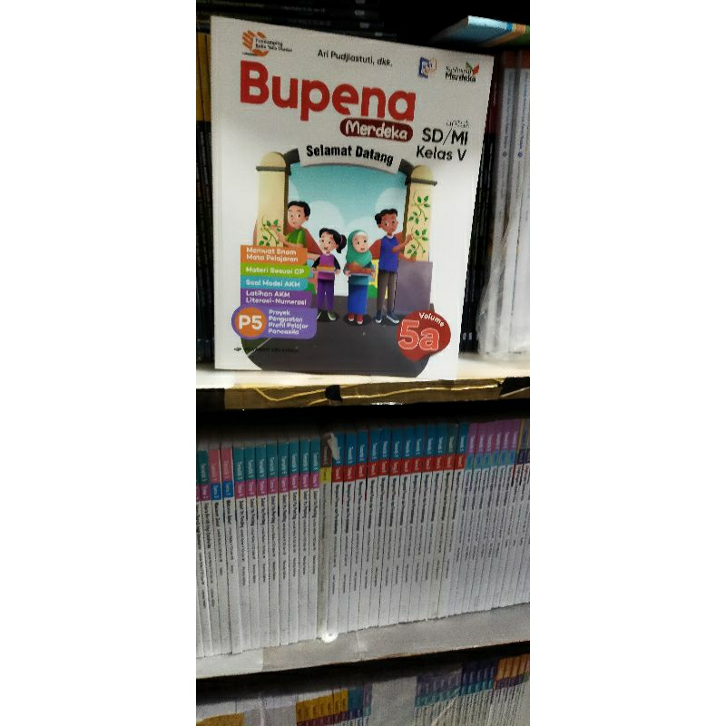 Jual Buku Bupena kelas 5A Kurikulum Merdeka Penerbit Erlangga | Shopee ...