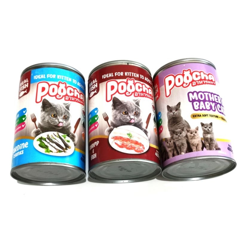 Jual Poocha Makanan Kucing Kaleng 400 gr | Shopee Indonesia
