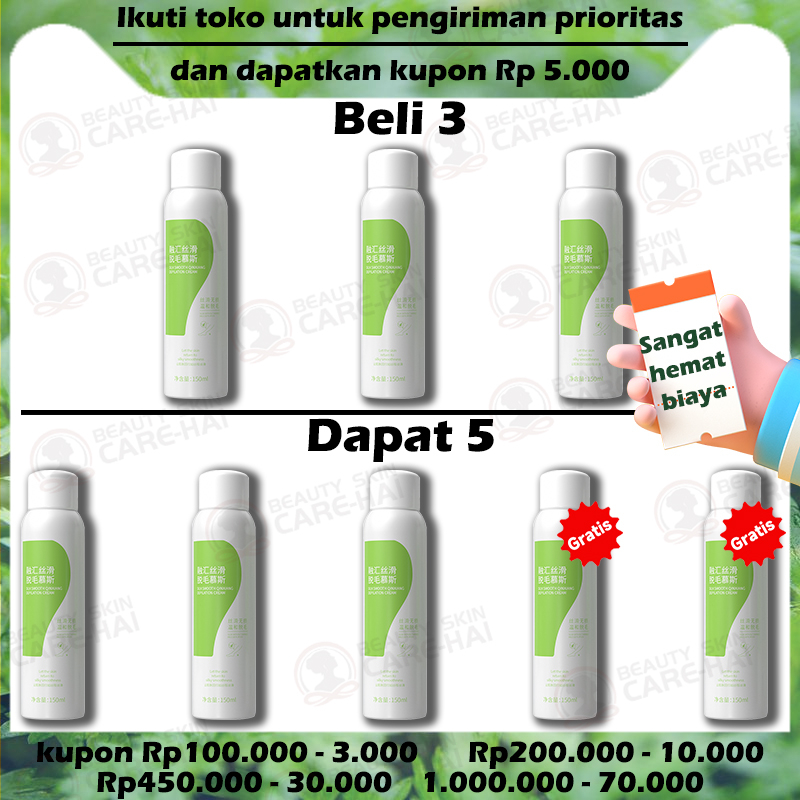 Jual Hair Removal Spray Perontok Bulu Permanen Penghilang Bulu Ketiak ...