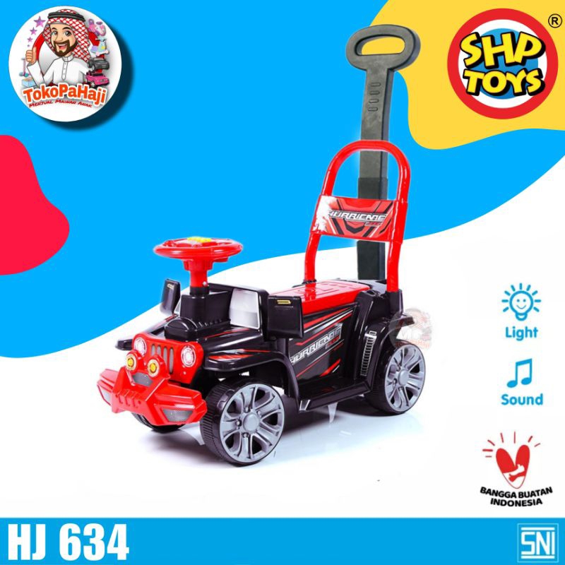 Jual MOBIL DORONG UNTUK ANAK TIPE HURRICANE JEEP / SHP HJ 634 | Shopee ...