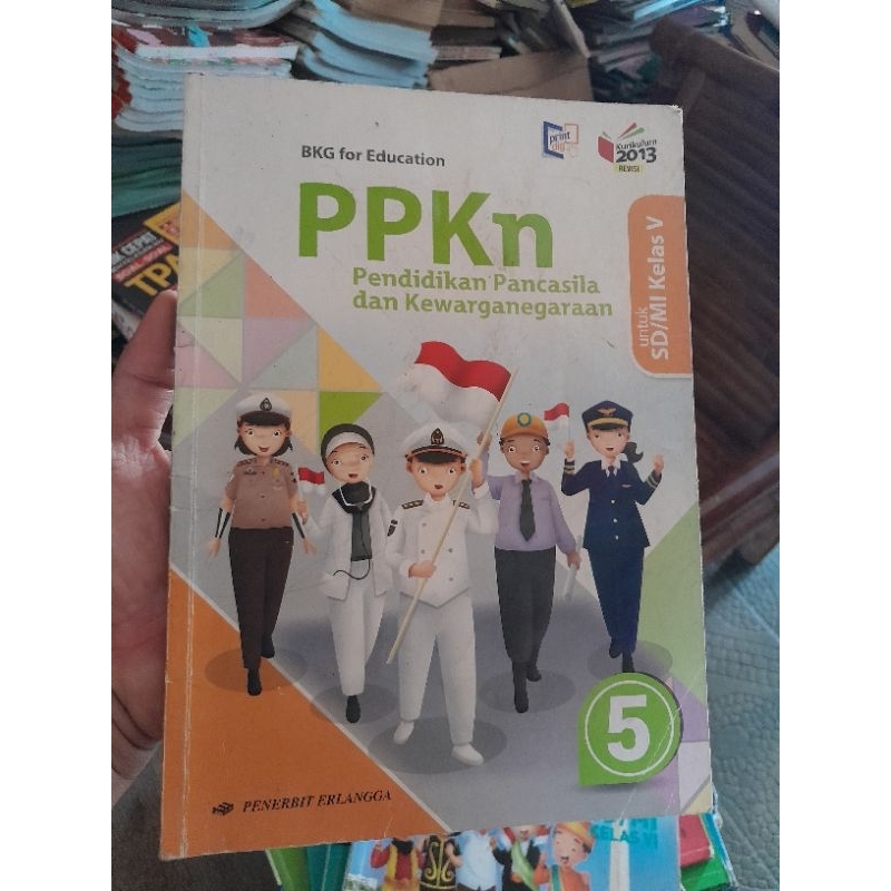 Jual PENDIDIKAN PANCASILA DAN KEWARGANEGARAAN JILID 5 UNTUK SD KELAS 5 ...