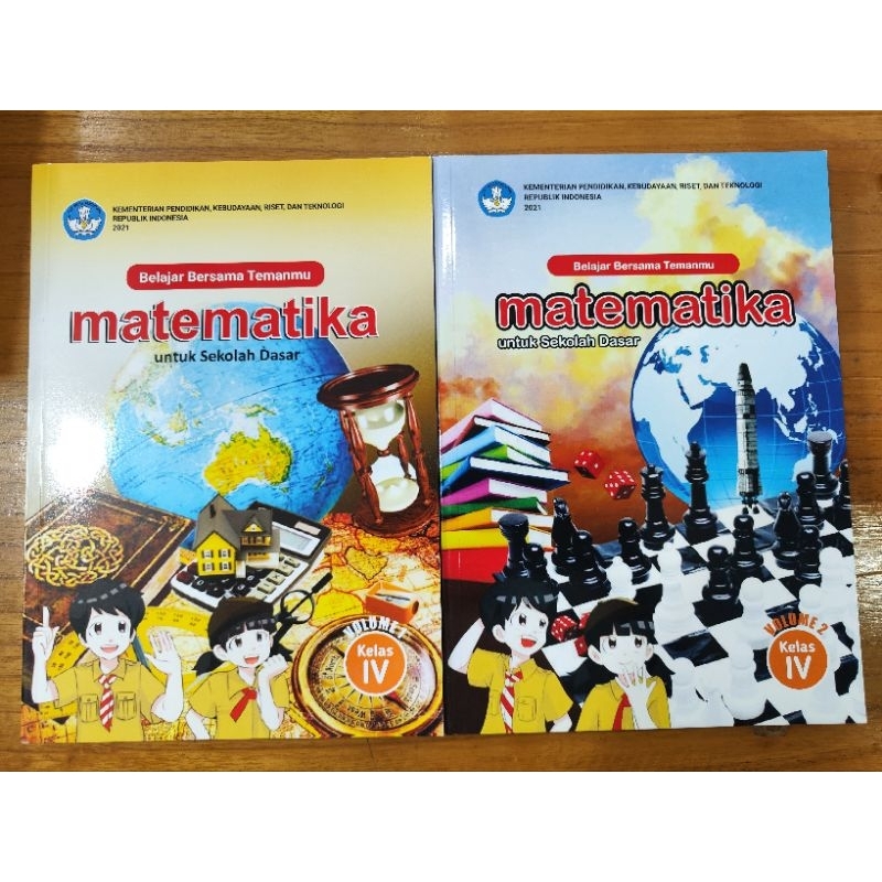 Jual Buku Matematika Sd Kelas Vol Kurikulum Merdeka Kemendikbud