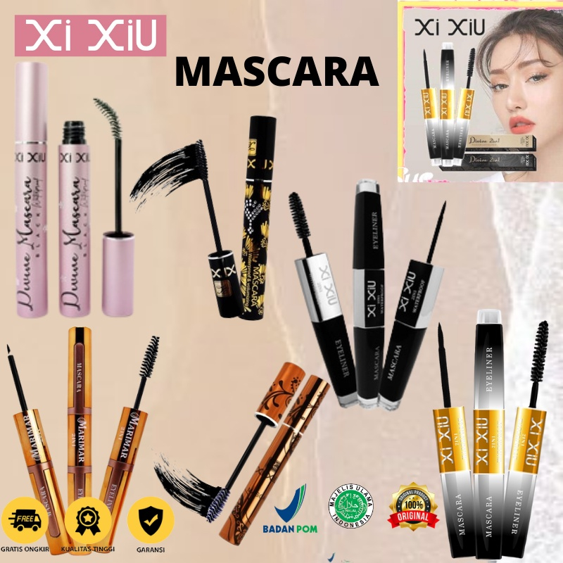 Jual XI XIU LOVELY DIVINE BLACK MASCARA WATERPROOF VOLUMIZING