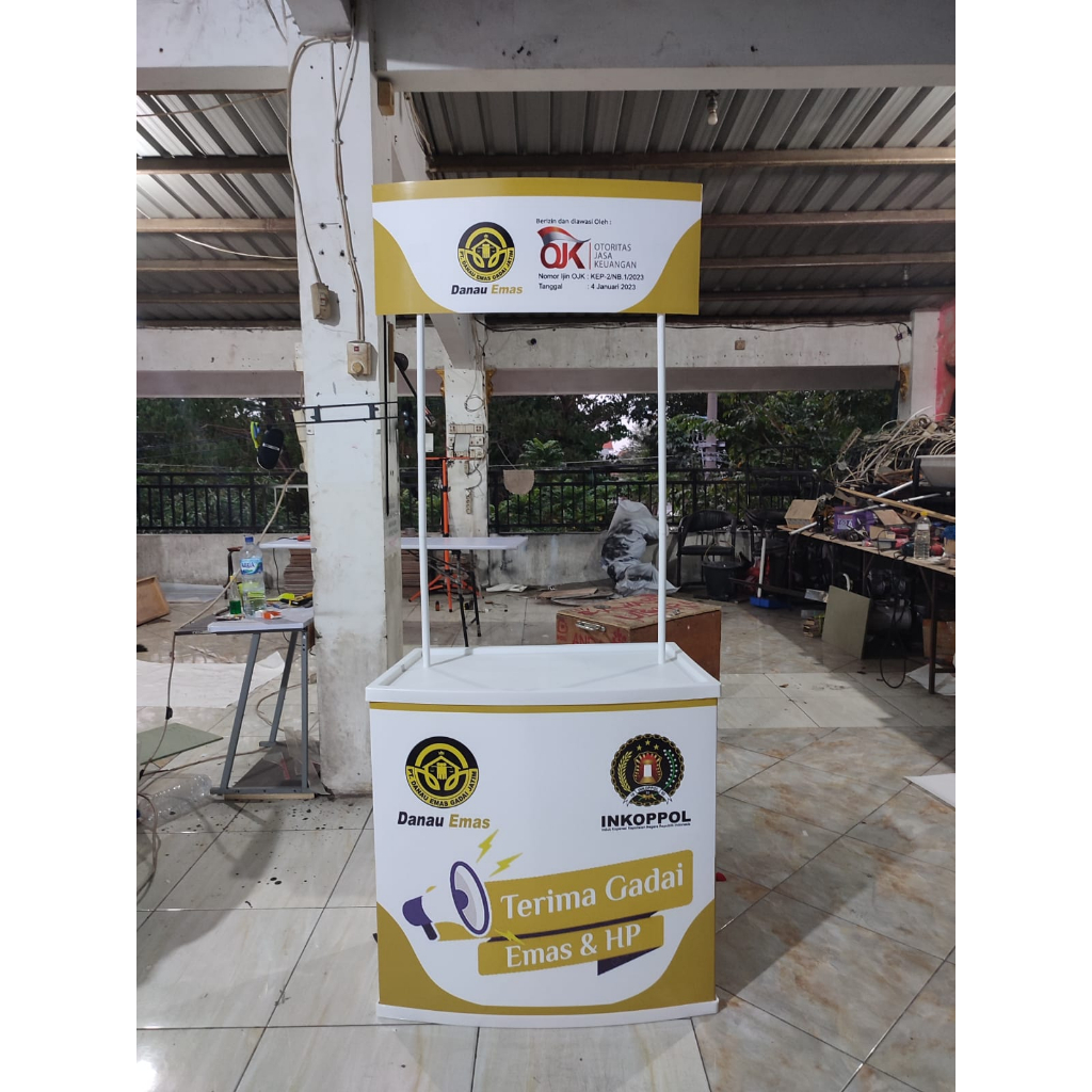 Jual Event Desk Brandingmeja Promosi Event Telkomselbooth Standmurah Shopee Indonesia 5586