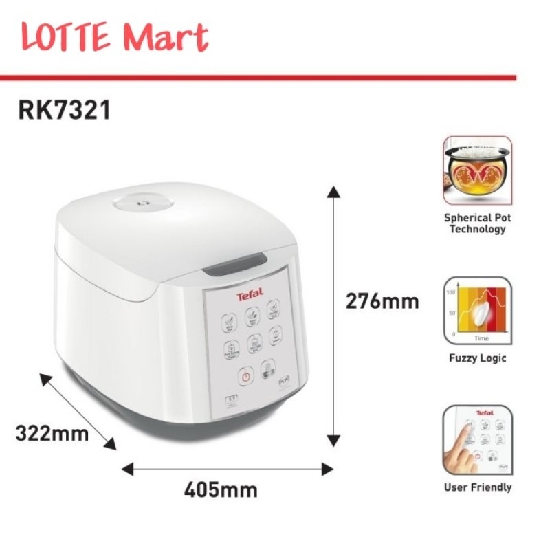 Jual TEFAL RK7321 rice cooker Shopee Indonesia