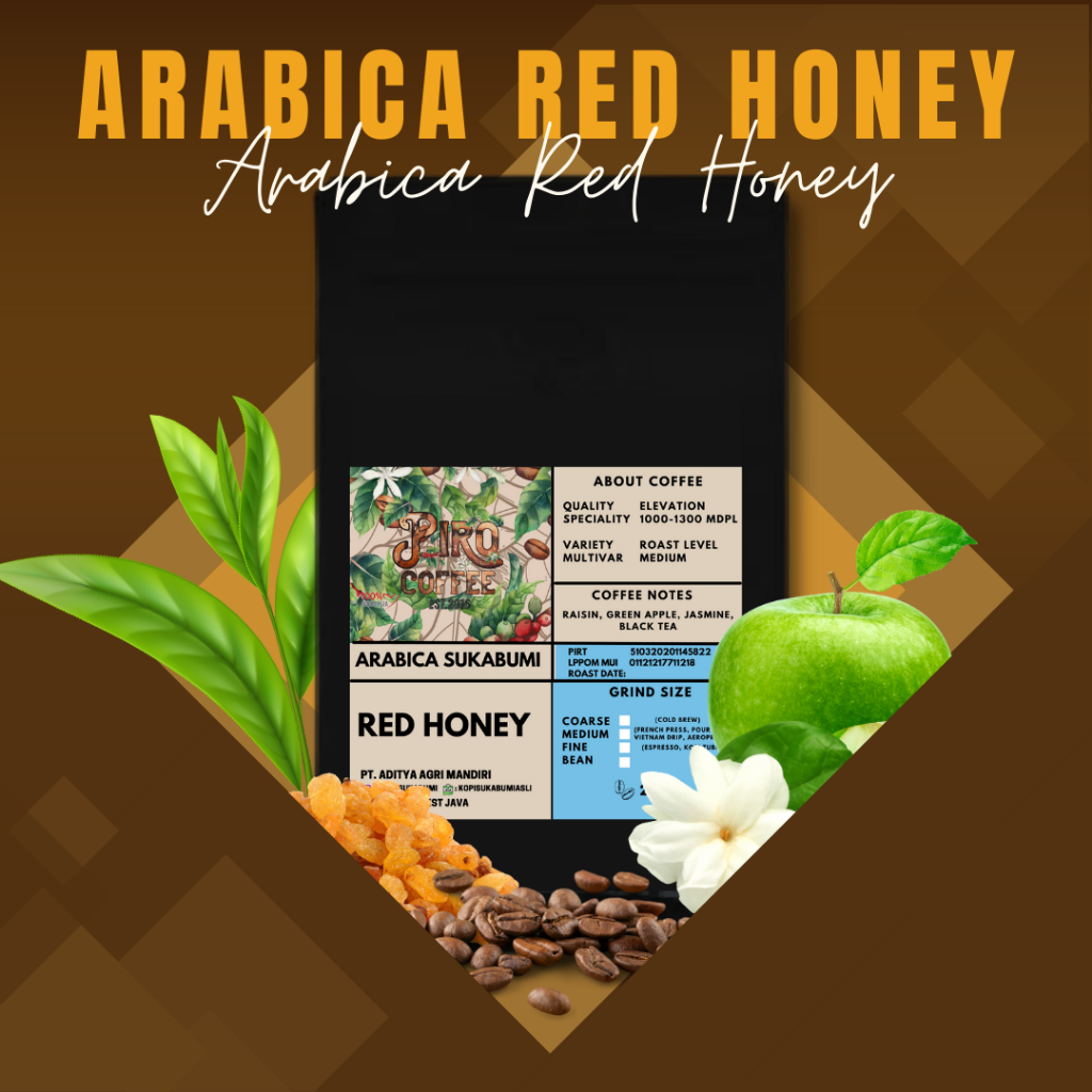 Jual Biji Kopi Arabika Red Honey Gr Medium Roast Arabica Honey