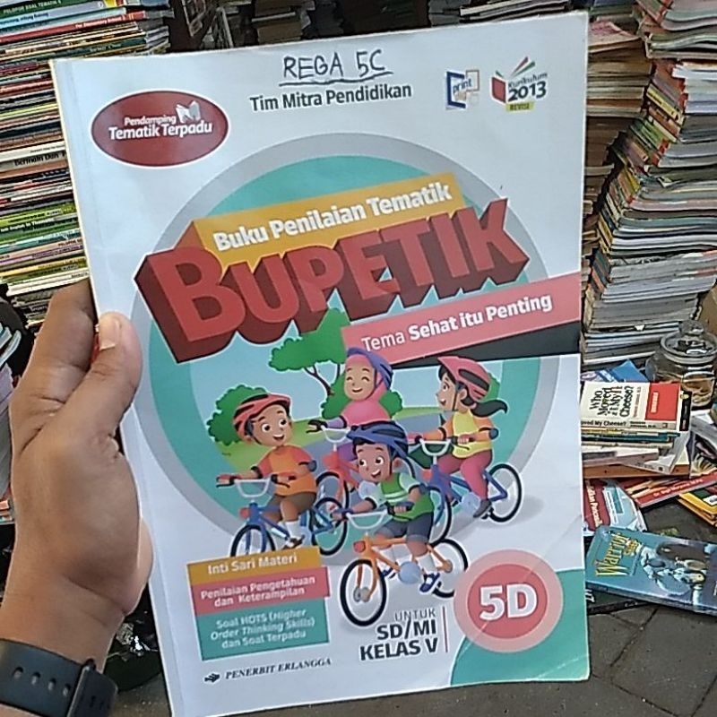 Jual Buku Penilaiantematik Bupetik Kelas Kelas Penerbit Erlangga Original Shopee