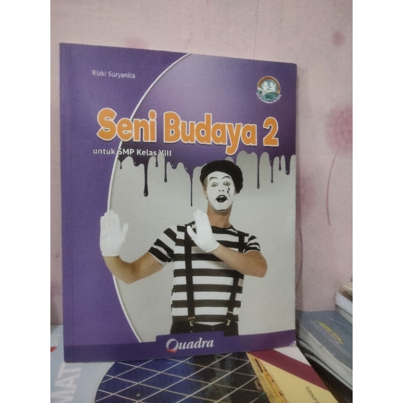 Jual BUKU SENI BUDAYA/SBK KELAS 8 VIII 2 SMP MTS QUADRA | Shopee Indonesia