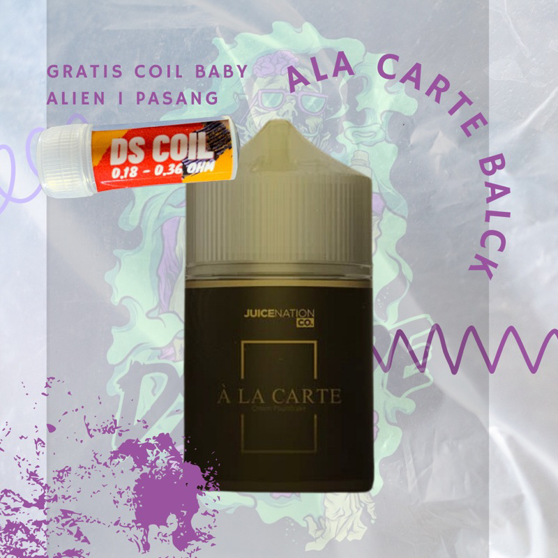 Jual LIQUID ALA CARTE BLACK Shopee Indonesia