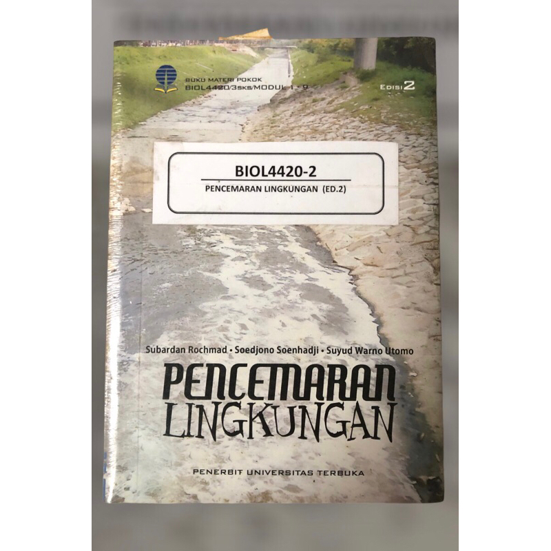 Jual BUKU PENCEMARAN LINGKUNGAN (edisi 2) | Shopee Indonesia