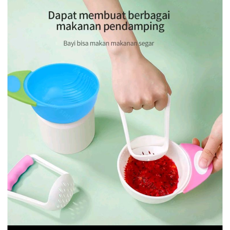 Jual Baby Food Maker Alat Makan Bayi Mangkok Mpasi Grinding Bowl