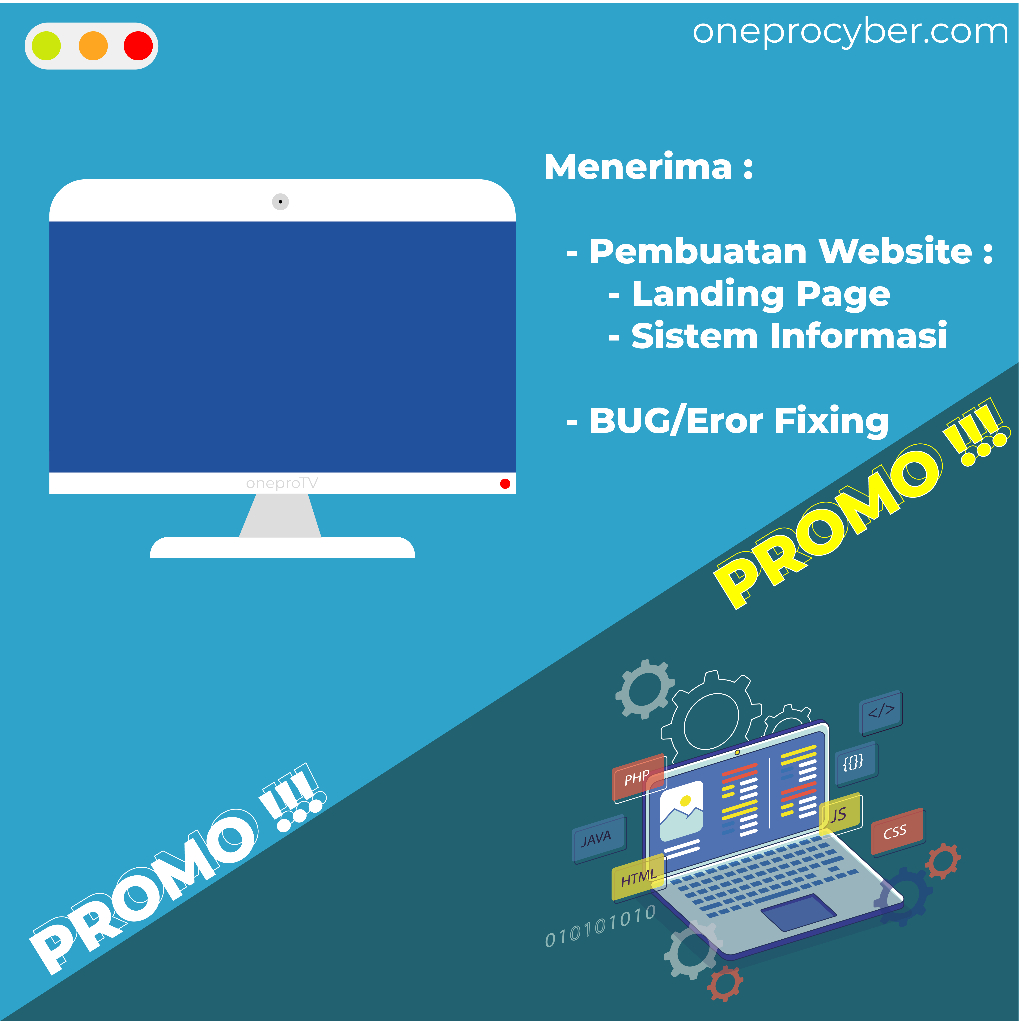 Jual WEBSITE SISTEM INFORMASI | Shopee Indonesia