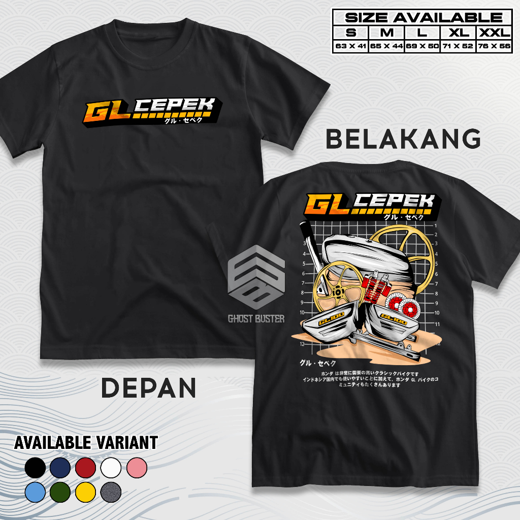 Jual Kaos Racing Honda Gl Cepek Machine Shock Velg Baju Distro Motor