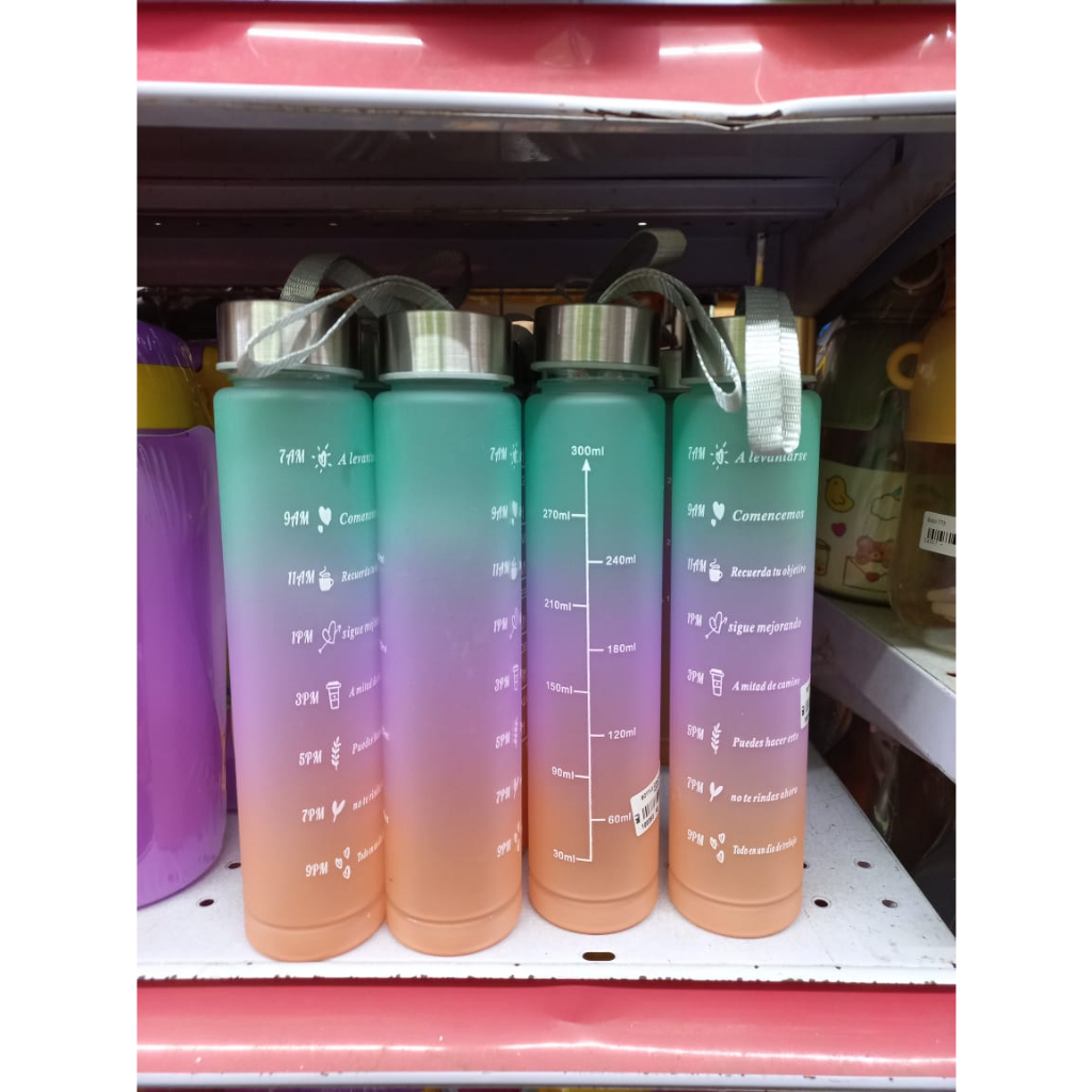 Jual Bottle Gradasi 300ml HZ0301 | Botol Minum Viral Warna Gradasi ...