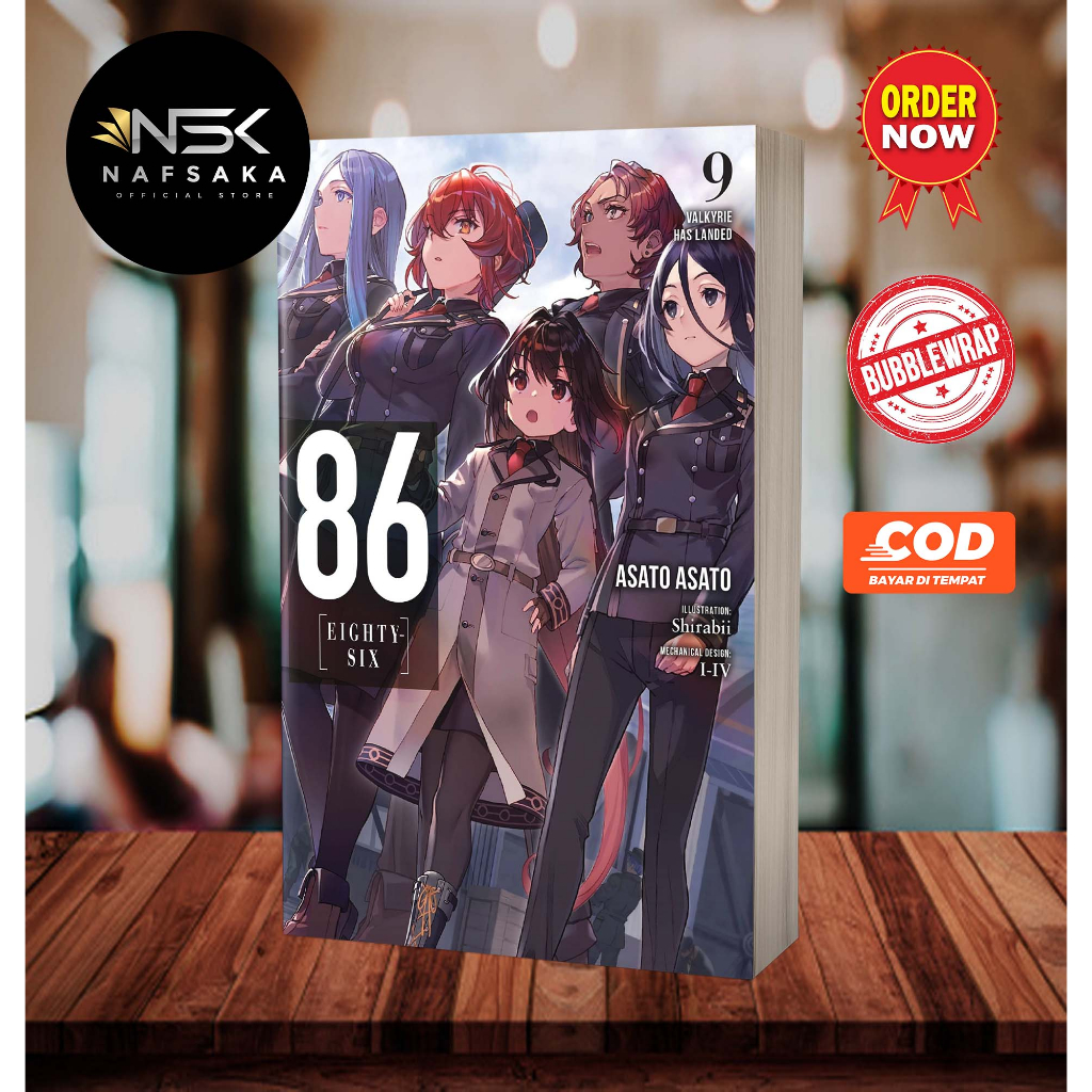 Jual (Indonesia & English) Light Novel 86 Eighty Six Vol.1 - 9 | Shopee ...