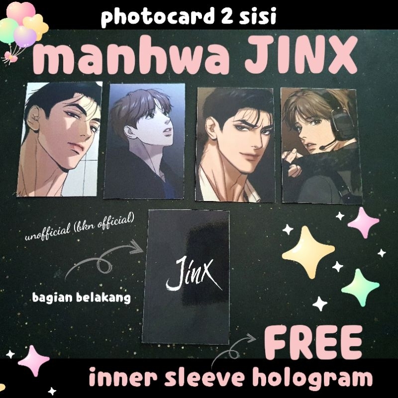 Jual Photocard Manhwa Jinx Versi 2 Sisi (bkn Official) | Shopee Indonesia