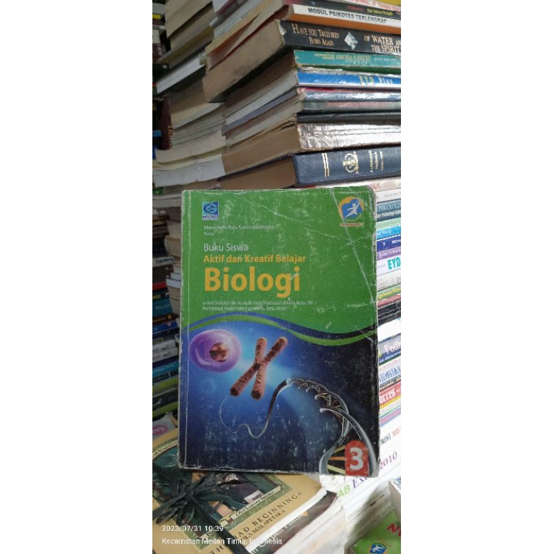 Jual Buku Siswa Aktif Dan Kreatif Belajar Biologi Untuk SMA MA KELAS ...