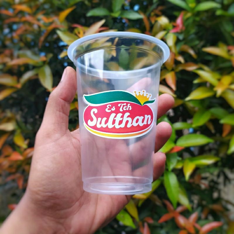 Jual stiker label es teh sultan | Shopee Indonesia