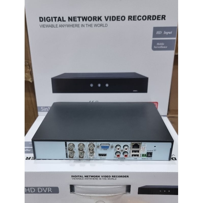 Jual dvr 4 ch 5mp audio hybrid suport semua jenis kamera | Shopee Indonesia