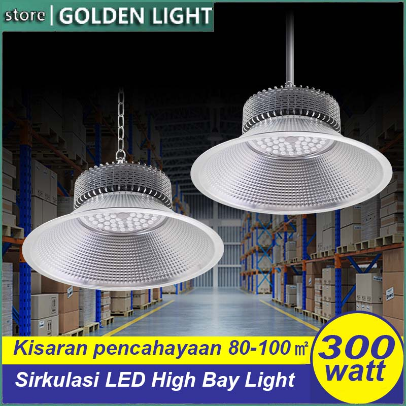 Jual Lampu Led Watt Sorot Led High Bay Lampu Industri W Pencahayaan Gudang Pencahayaan