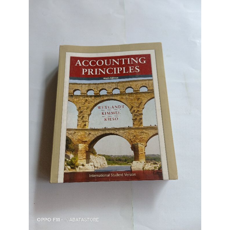 Jual BUKU ACCOUNTING PRINCIPLES NINTH EDITION WEYGANDT KIMMEL KIESO