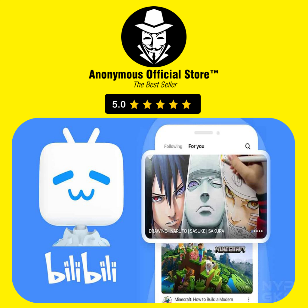 Jual AKUN B-STATION BILI BILI PREMIUM BSTATION BILIBILI TV ACCOUNT