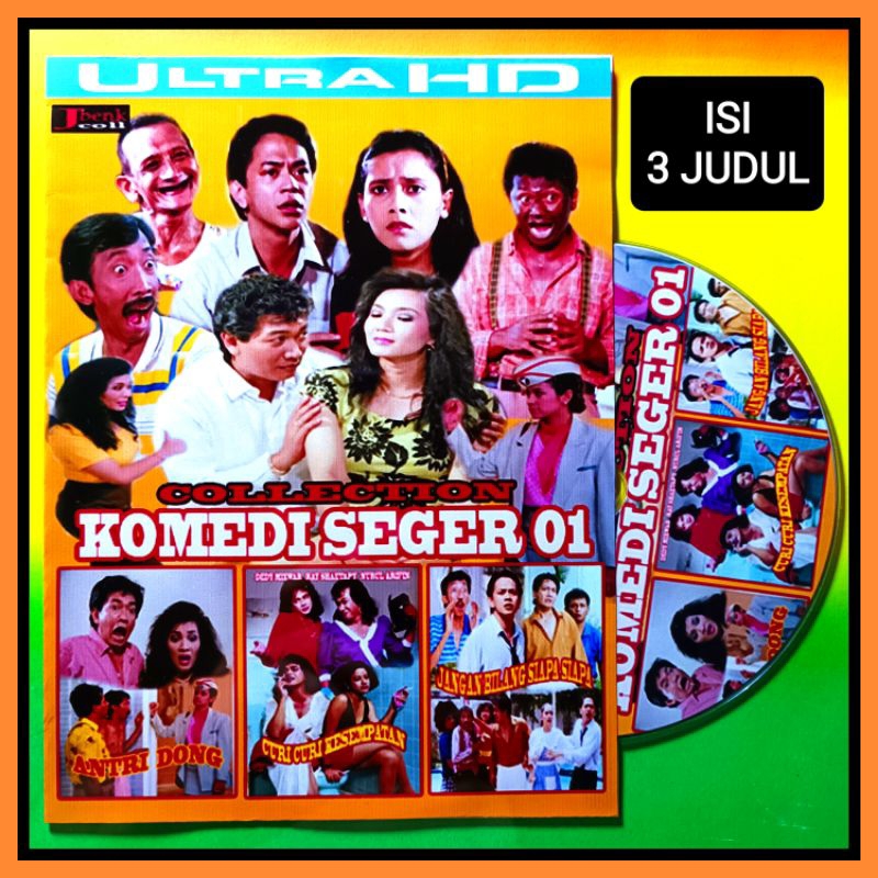 Jual Kaset Film Indonesia Jadul Lawas Koleksi Komedi Seger Vol01 Terviral Isi 3 Judul Shopee 