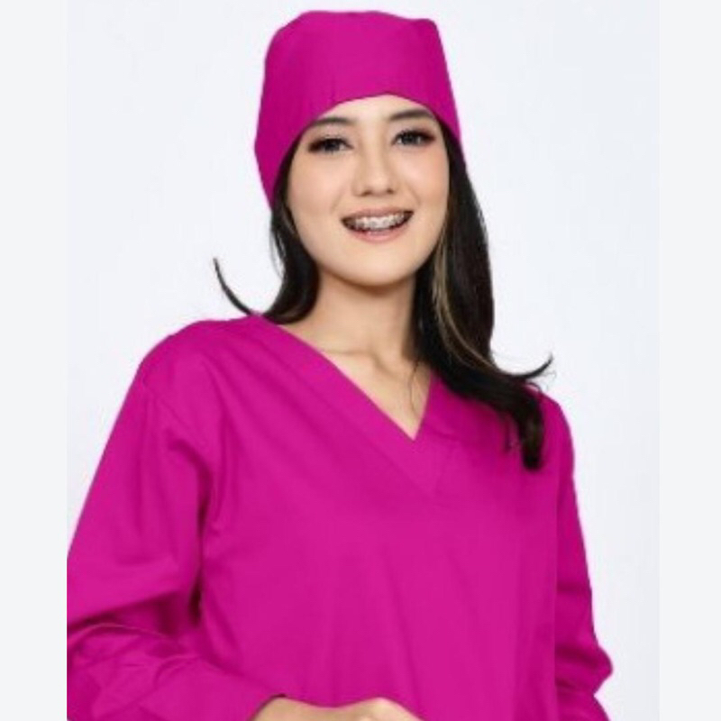 Jual Nurse Cap / Topi Medis Perawat Dokter Bidan | Shopee Indonesia