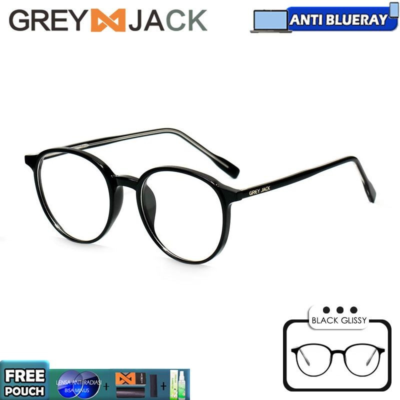 Jual Grey Jack Kacamata Komputer Anti Radiasi Blueray Anti Uv Tr90