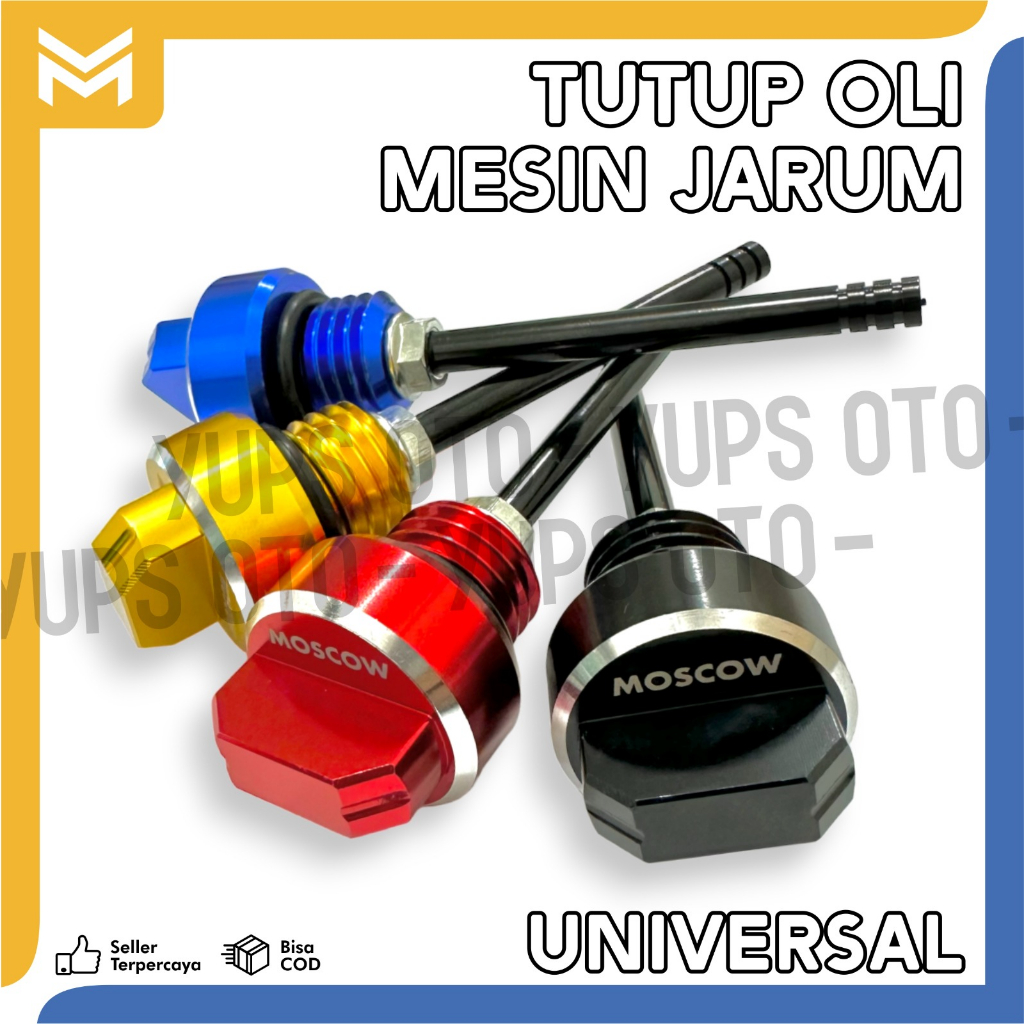 Jual TUTUP OLI CNC JARUM FULL IMPORT ORIGINAL MOSCOW CAP OIL ENGIN