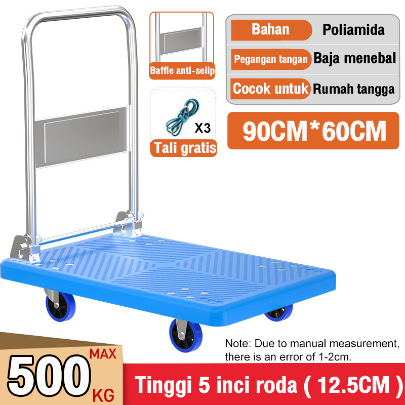 Jual Reaim Troli Lipat Kg Ukuran X Cm Trolley Troli Barang Lipat