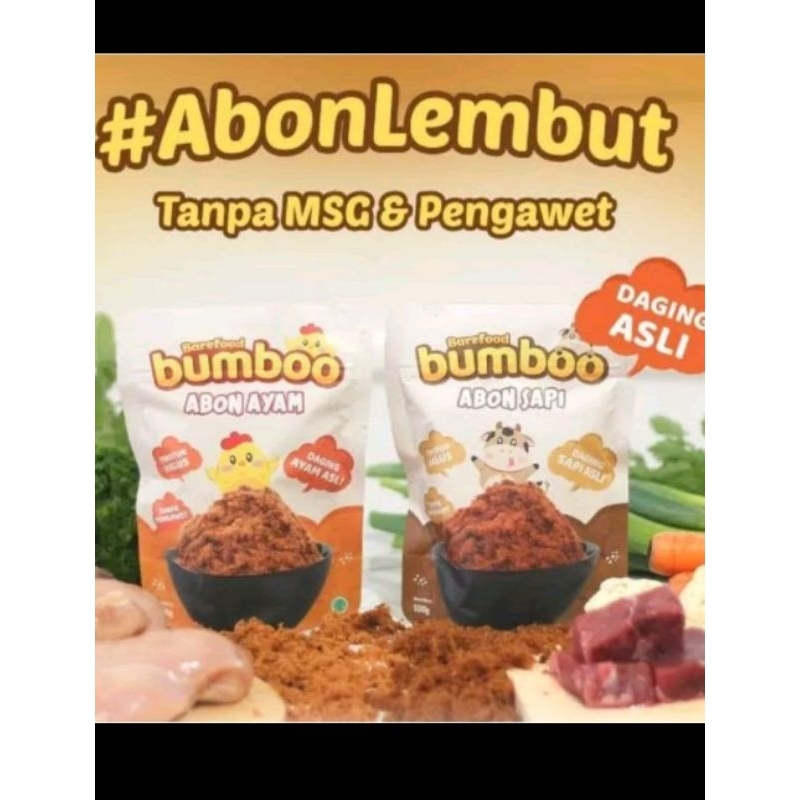 Daftar bahan-bahan untuk abon ayam bumbu instan