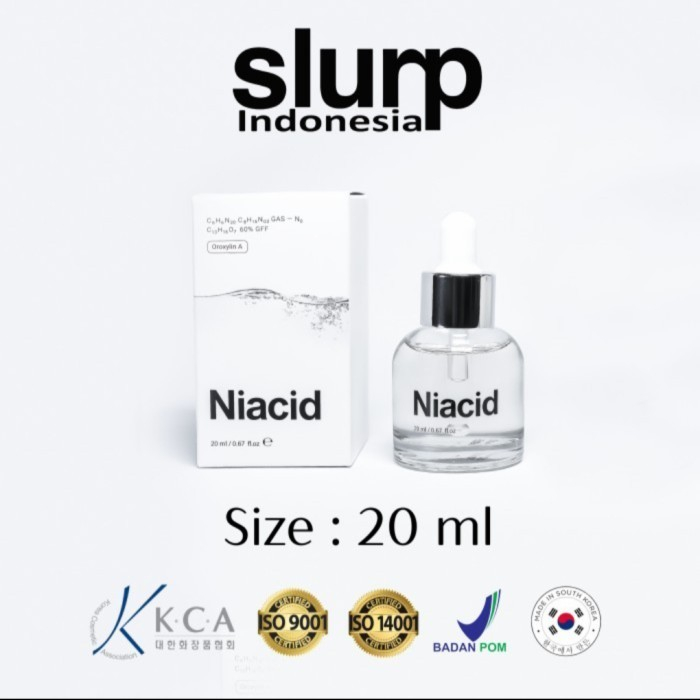 Niacid slurp ５０ｍｌ×３　３個セット　全て期限内　未開封品 Slurp Niacid, 1.7 fl oz/50 mL Ingredients and Reviews