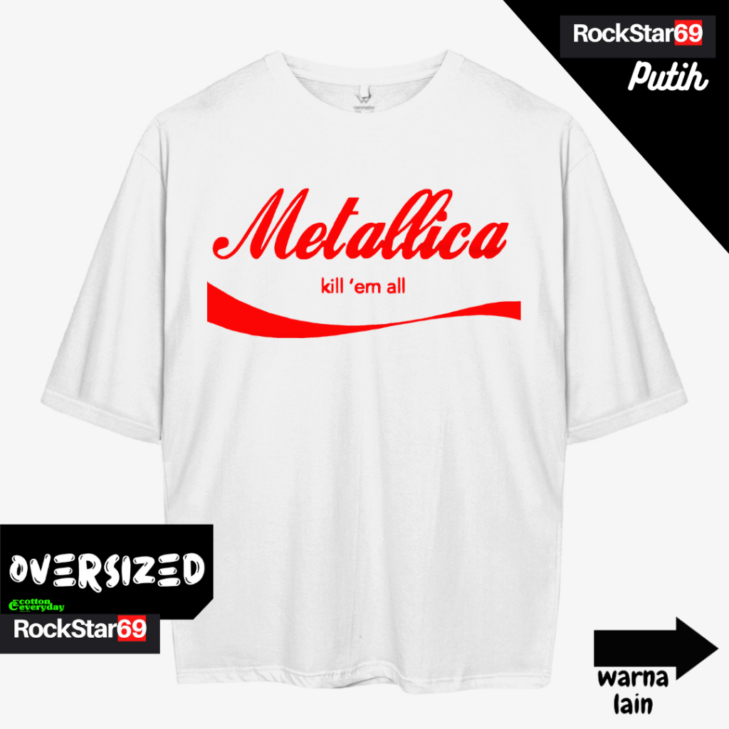 Jual metallica kill em all Harga Terbaik & Termurah April 2026 | Shopee ...