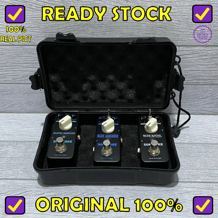 Jual Kotak Penyimpanan Efek Gitar Storage Case Box Pedal Stompbox ...