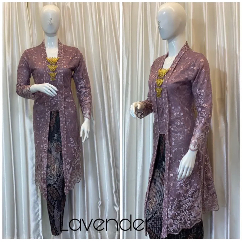 Jual Kebaya Kutu Baru / Kebaya Brokat / Kebaya Modern | Shopee Indonesia