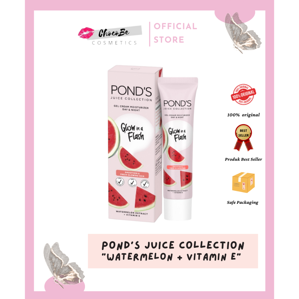 Jual Ponds Juice Moisturizer Watermelon Extract 20 gr Shopee Indonesia
