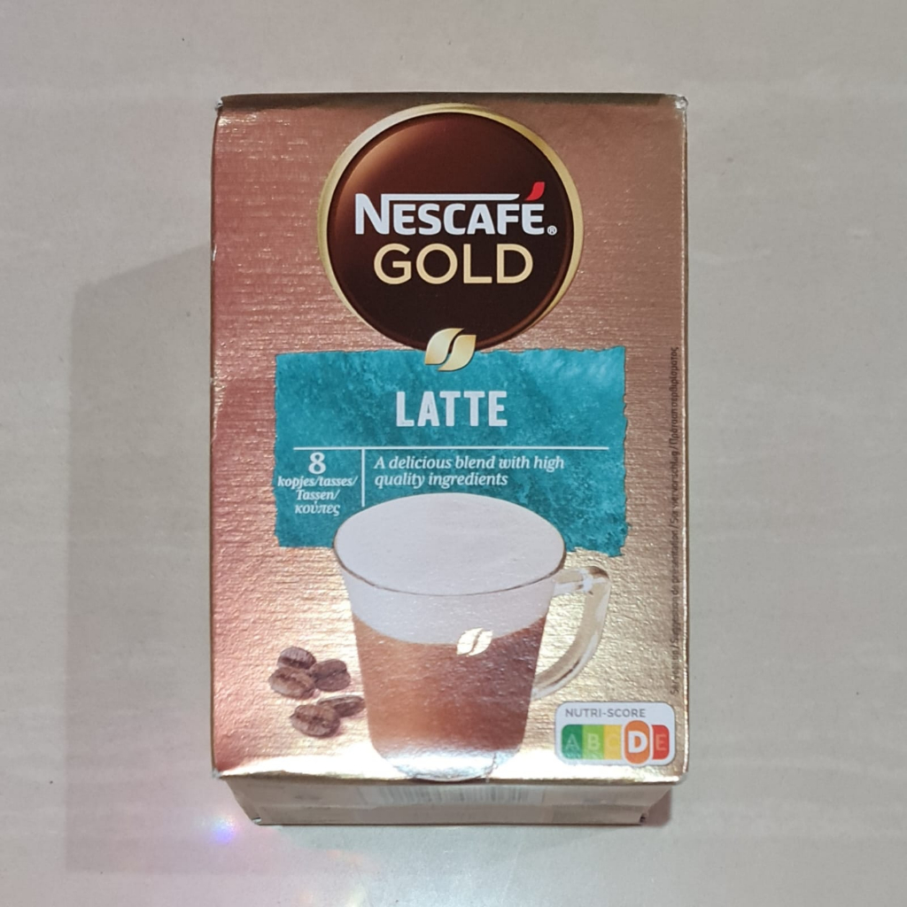 Jual Nescafe Gold Latte Instant Coffee 8 x 15,5 Gram Shopee Indonesia