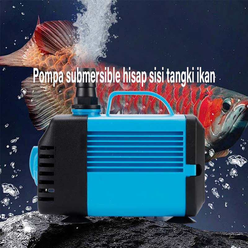 Jual 3800L/H Pompa Kolam Ikan Koi Pompa Air Celup Low Watt Submersible