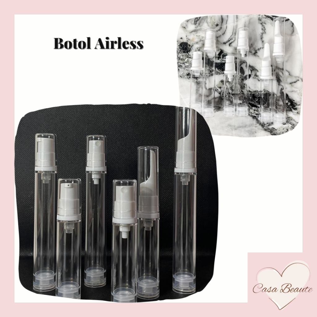 Jual BOTOL AIRLESS PUMP | BOTOL LOTION | BOTOL SERUM | BOTOL EYE CREAM ...