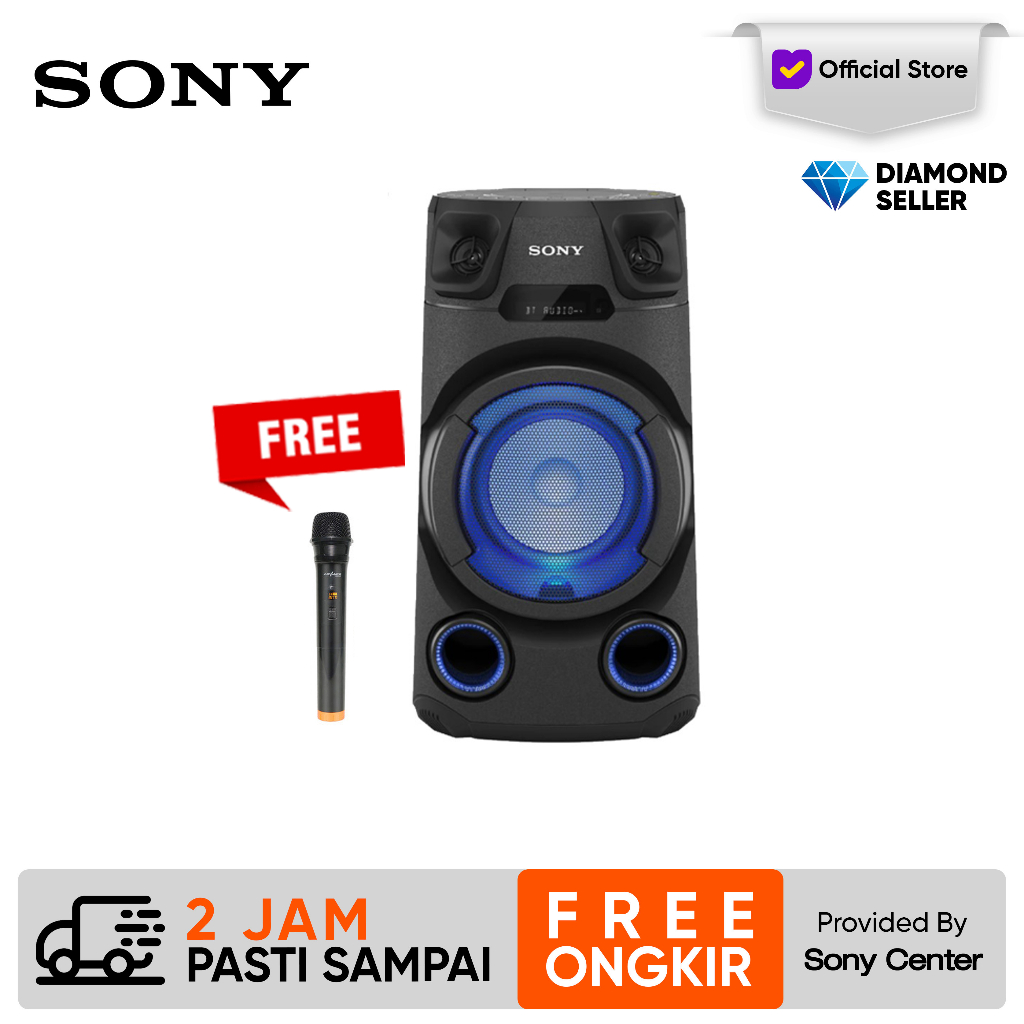 Jual SONY MHC-V13 High Power Audio System With BLUETOOTH Technology ...