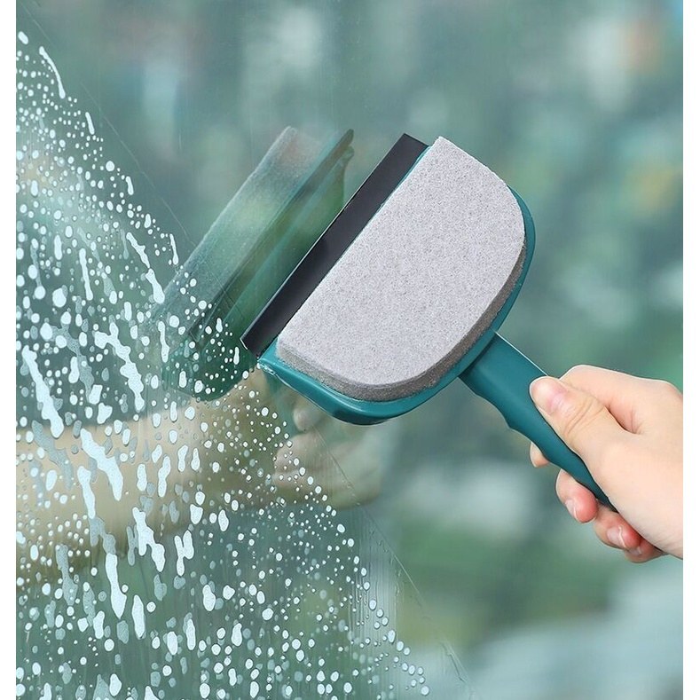 Jual NT2 Sponge Wiper Pembersih Kaca & Toilet 2 in 1 Spon Wiper Dua