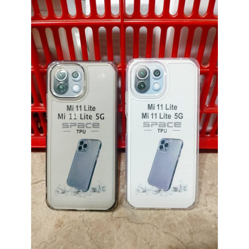 Jual SOFTCASE CLEAR SPACE TPU BENING XIOMI Mi 11 Lite Mi Lite 5G SILICON BENING FULL COVER