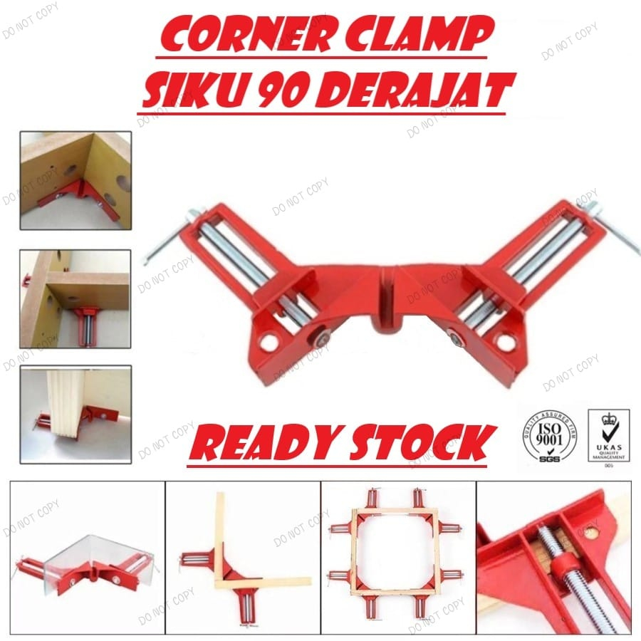 Jual Corner Clamp Klem Sudut Siku Penjepit Mitre Right Angle Derajat