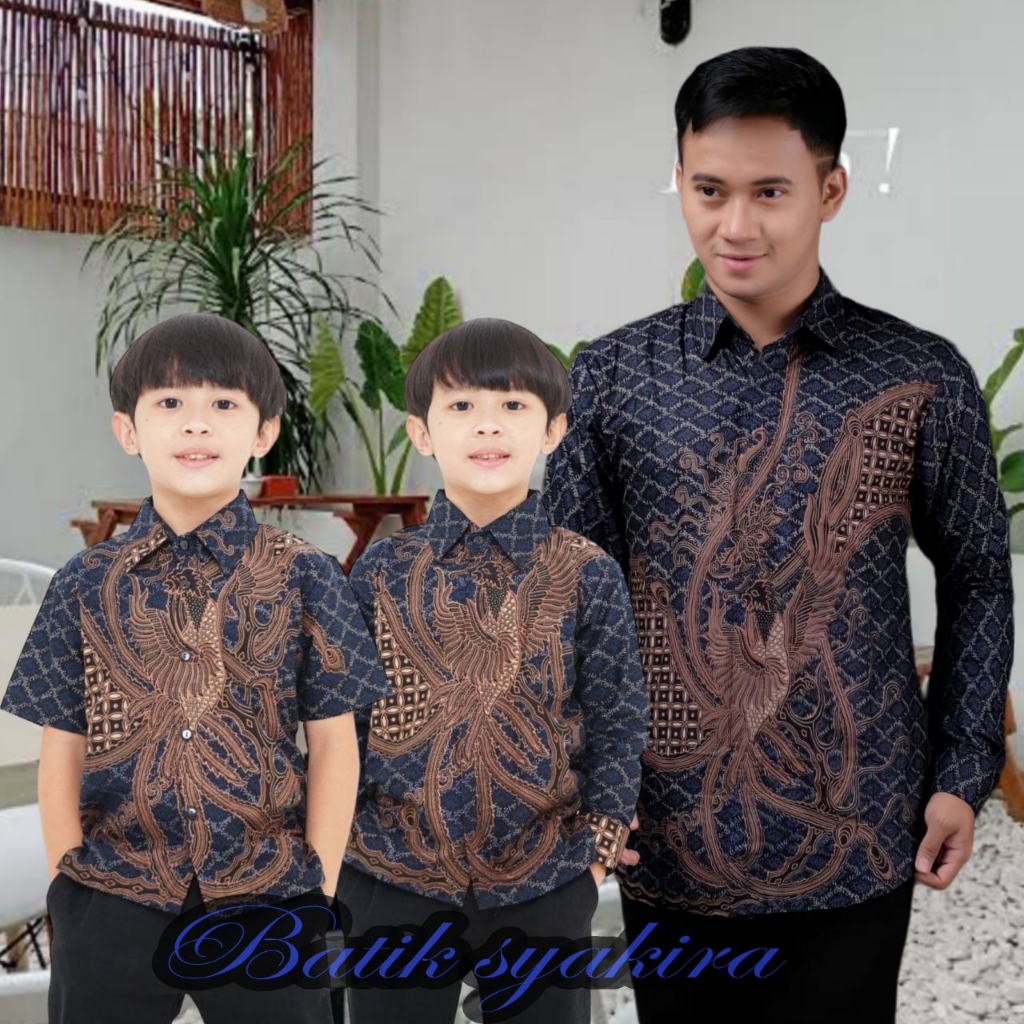 Jual TERBARU Couple sweet | Batik syakira | couple batik ayah dan Batik ...