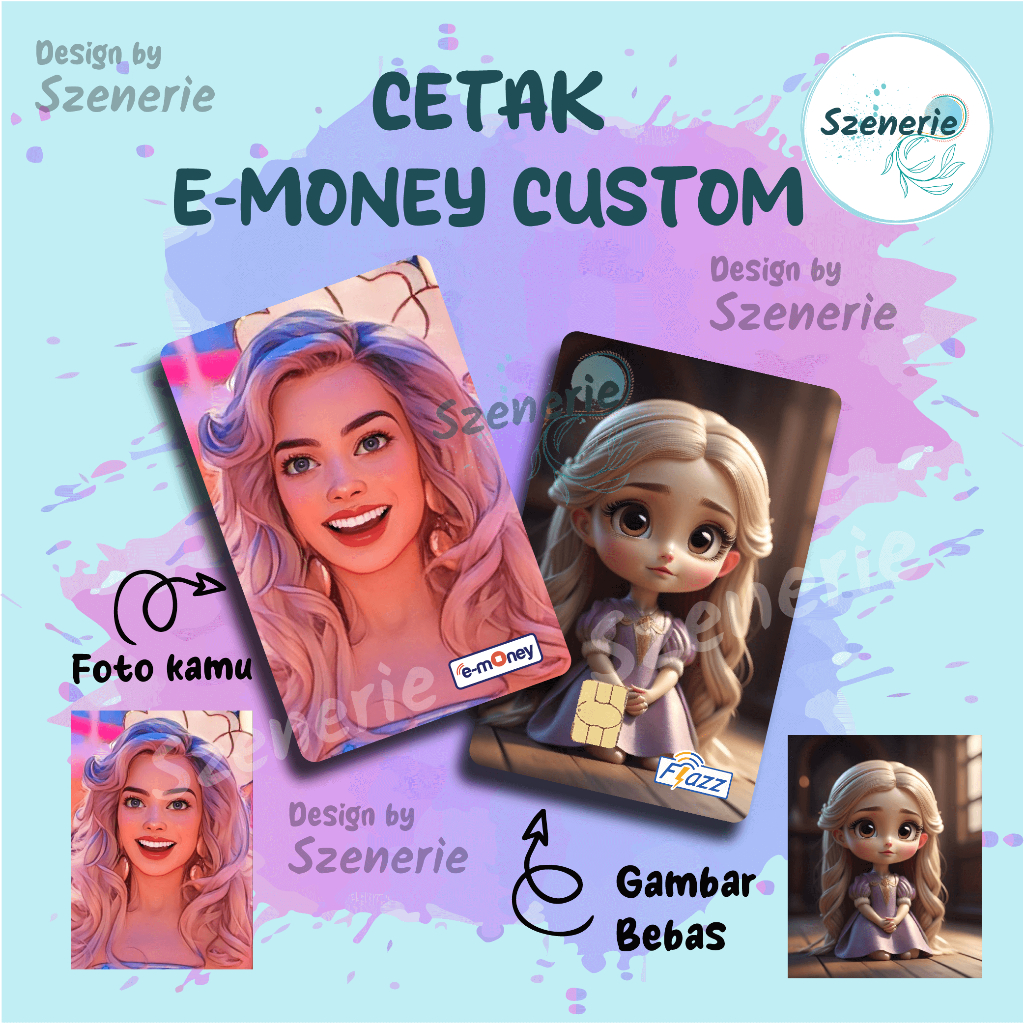 Jual Emoney Custom Flazz gen 2 Kartu E-money Mandiri BCA Tapcash BNI ...