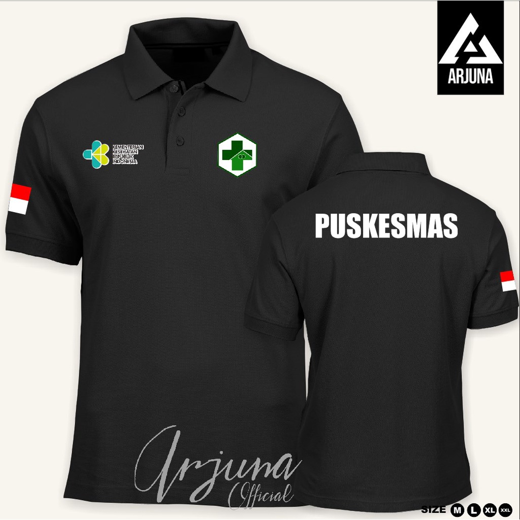 Jual Kaos Kerah Kaos Polo Logo Puskesmas Terbaru Keren Dan Cocok Untuk