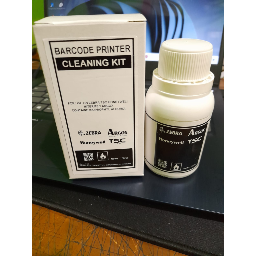 Jual ZEBRA CLEANING KIT PRINTER BARCODE Shopee Indonesia