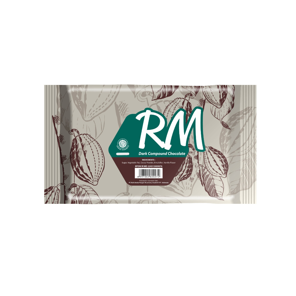 Jual RM dark chocolate compound kemasan 250gr | Shopee Indonesia